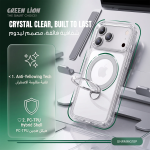 Richmond iPhone 18 Pro Max MagSafe Case with 360 Glitter Stand - Clear - تصویر 5