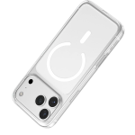 4-in-1 Protection Pack for iPhone 18 Pro Max [Lens Protector|Back Film|Shockproof Case|MagSafe Holder Ring] - Clear - تصویر 5