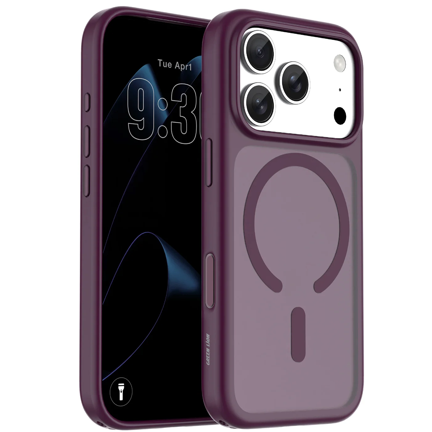 RIVIERA iPhone 18 Pro Max Case with Dual Layer Protection & Slim Profile - Burgundy RIVIERA iPhone 18 Pro Max Case with Dual Layer Protection & Slim Profile - Burgundy - تصویر 1