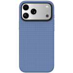 Florenza Woven Fabric MagSafe Case for iPhone 18 Pro Max/17 Pro Max 2600GS Drop Protection - Glacier - تصویر 3