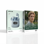 Carlton Wireless Earbuds, Bluetooth V6.0, 12Hrs Playtime, Dual-Mic Clear Calls - Blue - تصویر 4