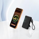 Power Bank Torino GNPXB1TOR10BK - 10000mAh PD 20W, Wireless, Black - تصویر 2