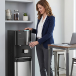 Maestro 2-in-1 Water Dispenser & Coffee Maker, WD-10 - Black - تصویر 6