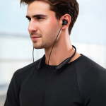 Wireless Neckband MOVE X GL-NB13 - Bluetooth 5.3, Black - تصویر 2