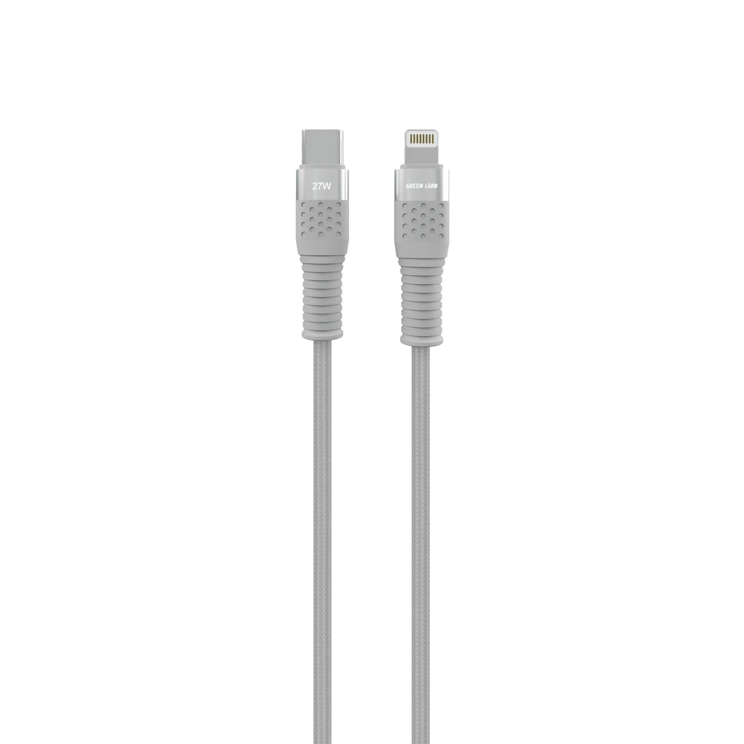 USB-C to Lightning Cable GN1MBRCC2LGY - 27W, Grey USB-C to Lightning Cable GN1MBRCC2LGY - 27W, Grey - تصویر 1