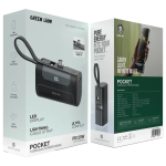 Power Bank GNPOC10KPBBK - 10000mAh, Black - تصویر 4
