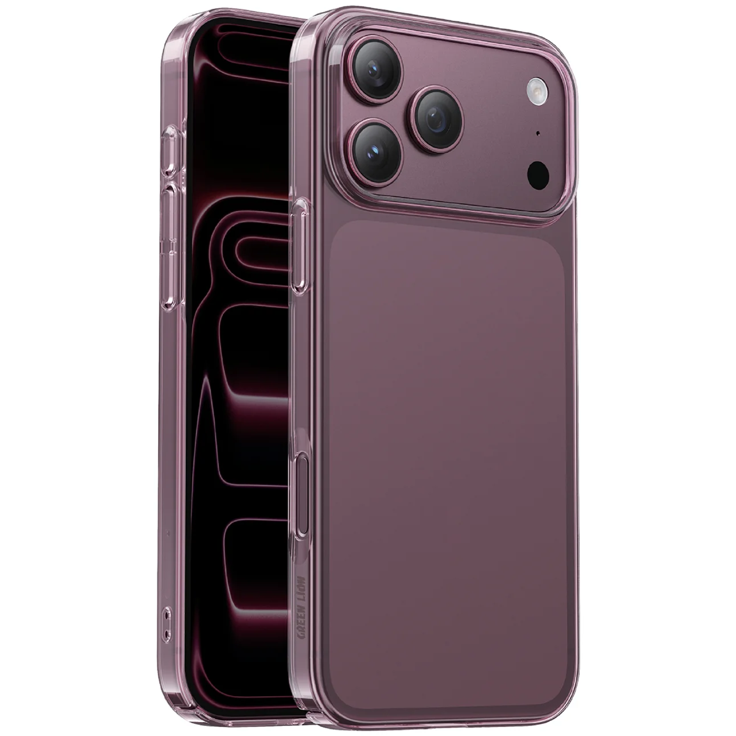 Delgado PC Case for iPhone 18 Pro, Anti-Scratch & Yellowing, Premium PC Material - Burgundy Delgado PC Case for iPhone 18 Pro, Anti-Scratch & Yellowing, Premium PC Material - Burgundy - تصویر 1