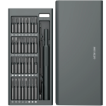 GMS-68 68-in-1 Precision Screwdriver Set Premium S2 Bits with Tweezers & Spudger - Grey - تصویر 4