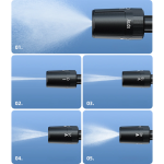 Trio Wash Gun GNTRIOWSHGNBK - 13000mAh Battery, Black - تصویر 11
