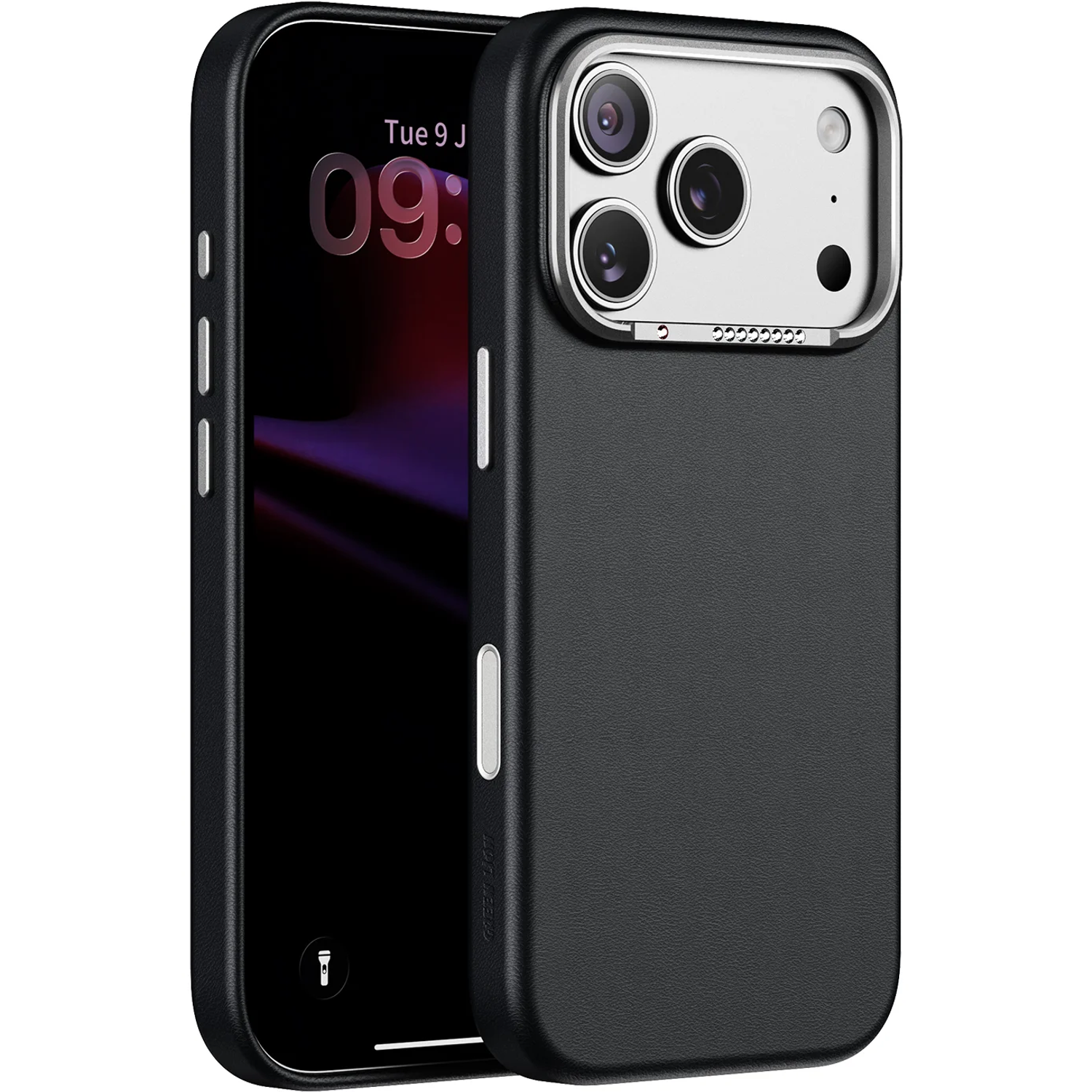 CORTINA MagSafe Case for iPhone 18 Pro Case, Raised Camera Guard, Anti-Scratch, Non-Slip, Metal Buttons - Black CORTINA MagSafe Case for iPhone 18 Pro Case, Raised Camera Guard, Anti-Scratch, Non-Slip, Metal Buttons - Black - تصویر 1