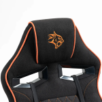Gaming Chair PDX548 - Ergonomic, Adjustable, Black & Orange - تصویر 5