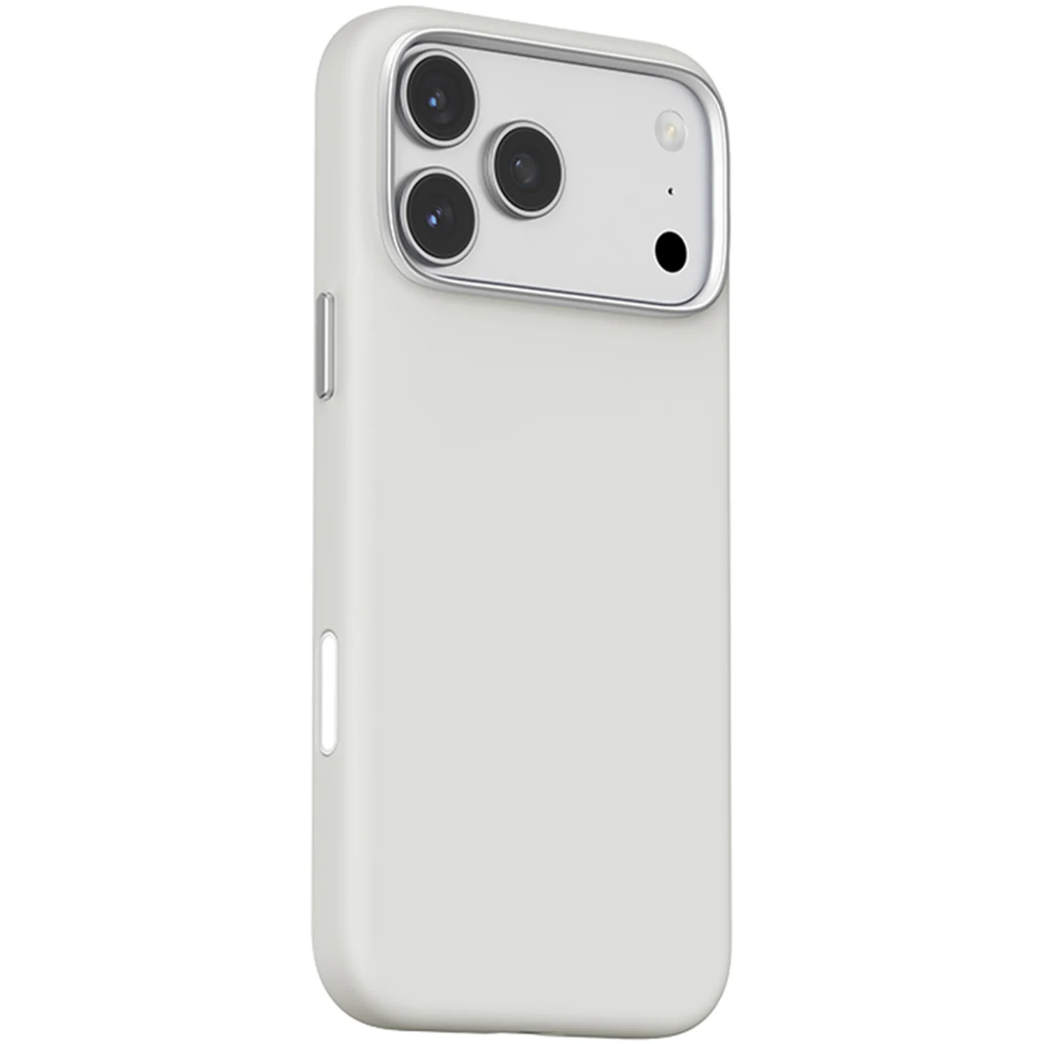 iPhone 18 Pro MagSafe Silicone Case, Scratch Resistant, Drop Tested - Silver iPhone 18 Pro MagSafe Silicone Case, Scratch Resistant, Drop Tested - Silver - تصویر 1