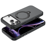 Kenton MagSafe Leather Case with Ring Kickstand for iPhone 18 Pro/17 Pro - Black - تصویر 6