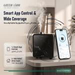 Smart Aroma Pro Wall Mounted Scent Diffuser, HVAC Connectivity - Black - تصویر 2