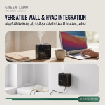 Smart Aroma Pro Wall Mounted Scent Diffuser, HVAC Connectivity - Black - تصویر 4