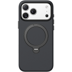 Kenton MagSafe Leather Case with Ring Kickstand for iPhone 18 Pro/17 Pro - Black - تصویر 3