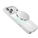 MagSafe Crystal Clear iPhone 17/18 Pro Case, Military Protection - Clear - تصویر 4