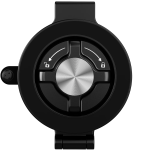 GX-14 Foldable MagSafe Car Phone Holder, 360° Rotation, Washable Suction Cup - Black - تصویر 3