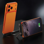 2-in-1 USB-C OTG & Holder - 240W Support, Black - تصویر 2