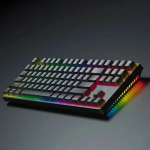 Mechanical Gaming Keyboard PDX220-BSW - 3-in-1 Wired/2.4G/Bluetooth, Blue Switch - تصویر 3
