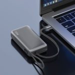 Power Bank DAKAR GNDAPXA2P10GY - 10000mAh 35W PD, Gray - تصویر 3