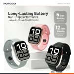 Smart Watch Glass PDSWXGY - ArmorX HD Clear, Gray - تصویر 6