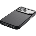 CORTINA MagSafe Case for iPhone 18 Pro Max Case, Raised Camera Guard, Anti-Scratch, Non-Slip, Metal Buttons - Black - تصویر 5