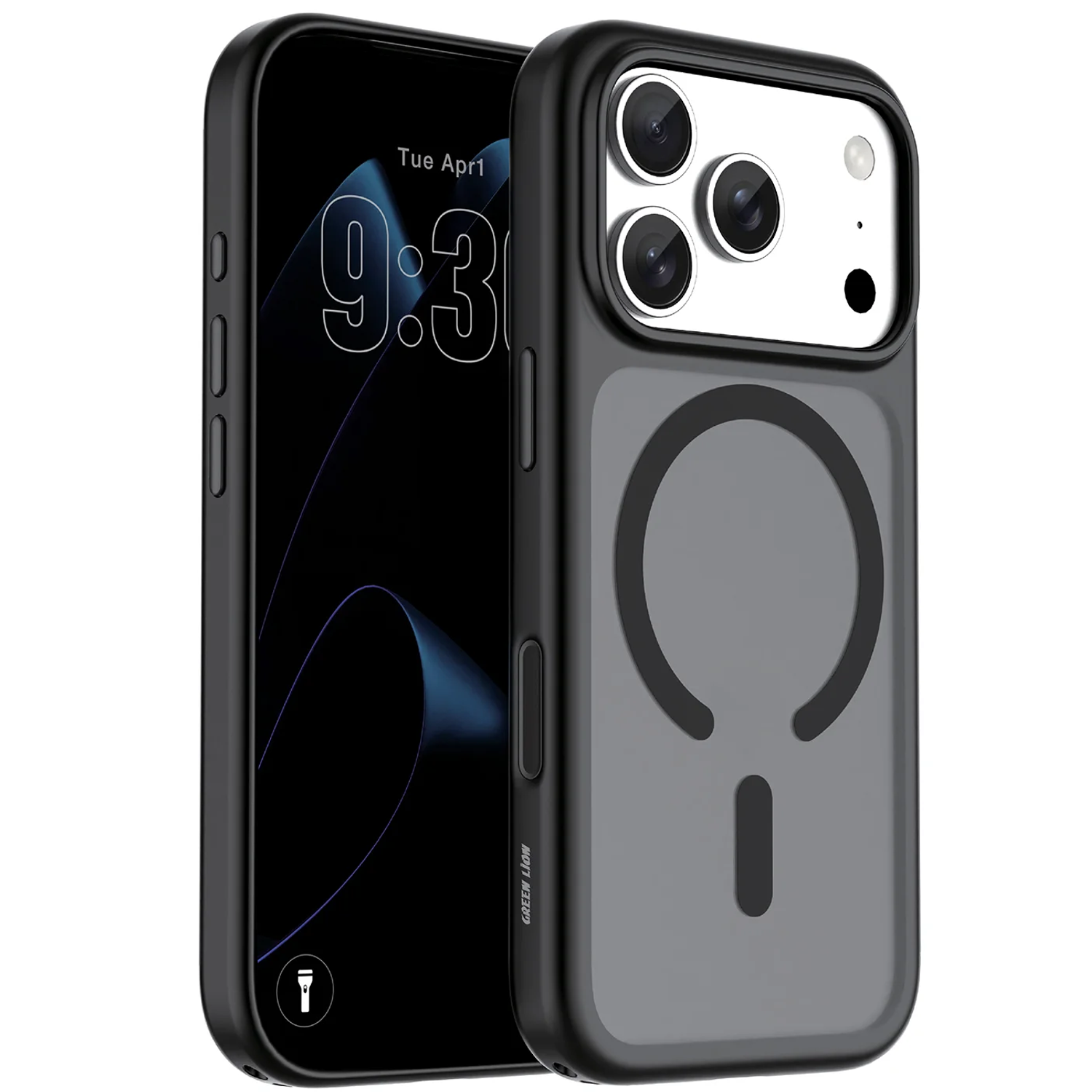 RIVIERA iPhone 18 Pro Case with Dual Layer Protection & Slim Profile - Black RIVIERA iPhone 18 Pro Case with Dual Layer Protection & Slim Profile - Black - تصویر 1