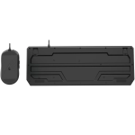 GKM-65 Gaming Mouse & Keyboard Combo - Wired, Black - تصویر 4