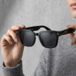 Denver AI Smart Glasses with Transparent Lens, 5H Runtime, 1200P HD Video, Voice Assistant, Real-Time Translation - Black - تصویر 4