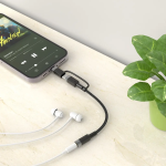 Audio Cable GN2IN1JACKBK - 2-in-1 USB-C & Lightning to 3.5mm, 12cm - تصویر 2