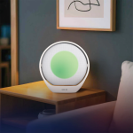 Saturn Smart Portable Projector, 200 ANSI Lumens, Android 14, Auto Keystone & Focus Correction - Beige - تصویر 7