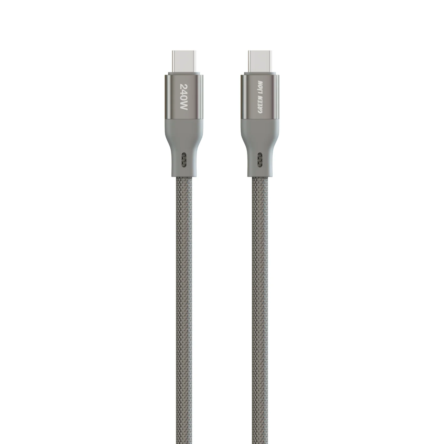 USB-C to USB-C Cable GNBR240C2CGY - 240W, Grey USB-C to USB-C Cable GNBR240C2CGY - 240W, Grey - تصویر 1
