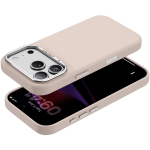 CORTINA MagSafe Case for iPhone 18 Pro Max Case, Raised Camera Guard, Anti-Scratch, Non-Slip, Metal Buttons - Dusty Pink - تصویر 3