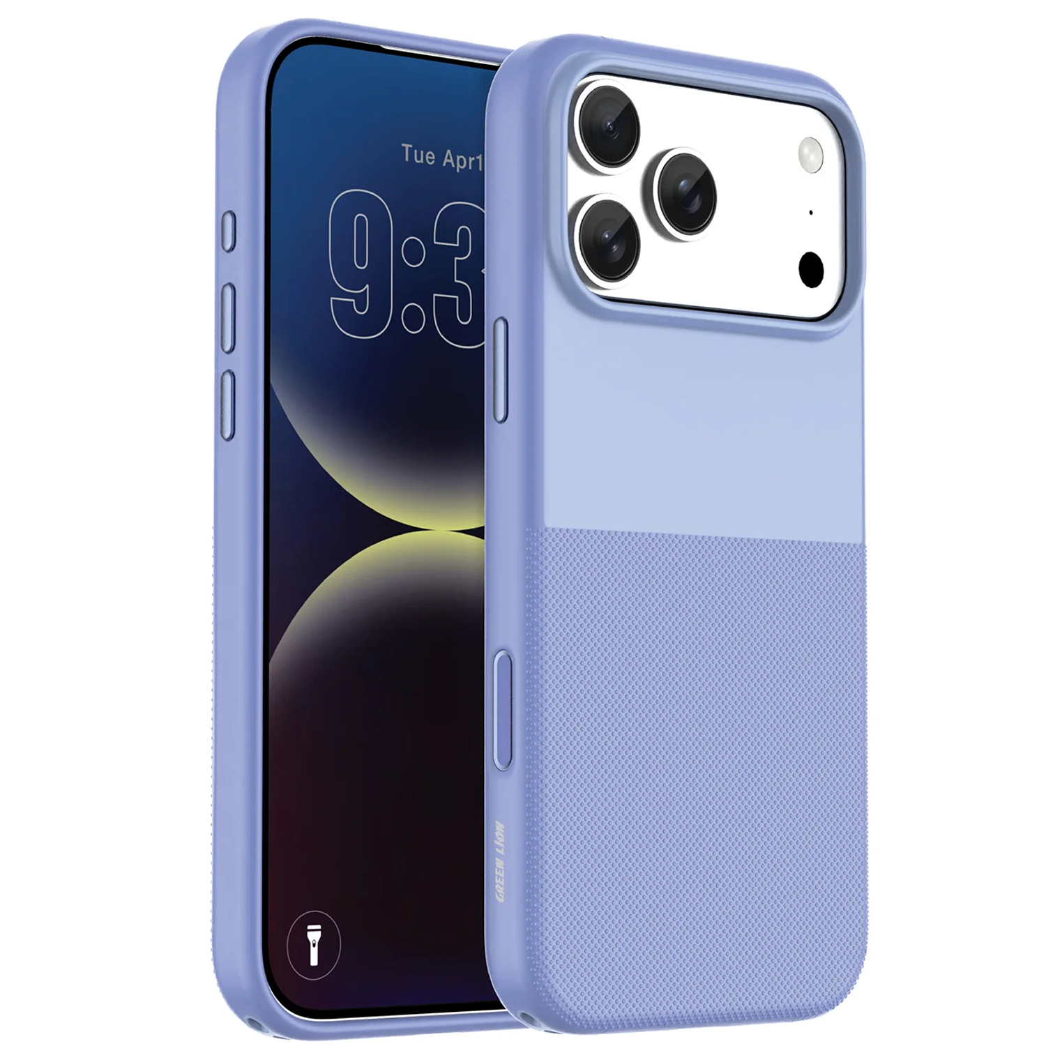 NICE MagSafe CASE for iPhone 18 Pro with Metal Buttons, Anti-Slip Texture - Blue NICE MagSafe CASE for iPhone 18 Pro with Metal Buttons, Anti-Slip Texture - Blue - تصویر 1