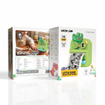Little Click 2.4" Dual Mode Instant Print Kids Camera, 1080P FHD, 48MP - Green - تصویر 7