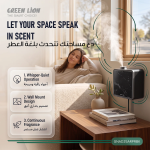 Smart Aroma Pro Wall Mounted Scent Diffuser, HVAC Connectivity - Black - تصویر 5