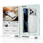 ATHENS MagSafe iPhone 18 Pro Case, PC/TPU/TPE Hybrid Material, Reinforced Corners - Grey - تصویر 7