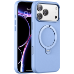 Kenton MagSafe Leather Case with Ring Kickstand for iPhone 18 Pro/17 Pro - Glacier