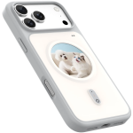 Smart Display Case with 1.85" IPS Screen & Rear-Camera Live Preview for iPhone 18 Pro Max/17 Pro Max - Grey - تصویر 6
