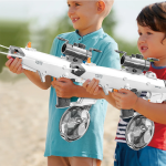 Electric Water Gun GN75 - 850ml, Grey - تصویر 6