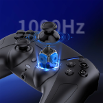 Striker Gaming Controller, 6-Axis Motion Sensor, Compatible with PC, PS5, Android, iOS - Black - تصویر 8
