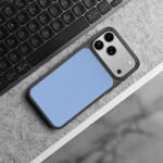 Ultra-Thin MagSafe iPhone 18 Pro/17 Pro Case, Metal Buttons, Anti-Slip Texture - Blue - تصویر 2
