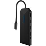 USB-C Hub PDX526 - 9-in-1, 100W PD, 4K HDMI, Black