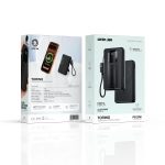 Power Bank Torino GNPXB1TOR10BK - 10000mAh PD 20W, Wireless, Black - تصویر 3