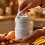 Juicer GNCOLPJUCRWH - Collapsible, Portable, 500ML - White - تصویر 4