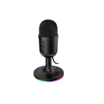 USB Gaming Microphone PDX550 - Omni-Directional, Black - تصویر 8