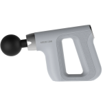Impact Fascial Gun Massager, 4×Massger Heads, 5×Speed Levels, 2 Hour Working Time, Ideal for Stress Relief - Gray - تصویر 4