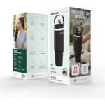 Vacuum Tumbler GNRV900VABK - 900ml, Black - تصویر 4