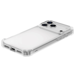 iPhone 17/18 Pro Anti-Shock Case, Hybrid Protection - Clear - تصویر 4